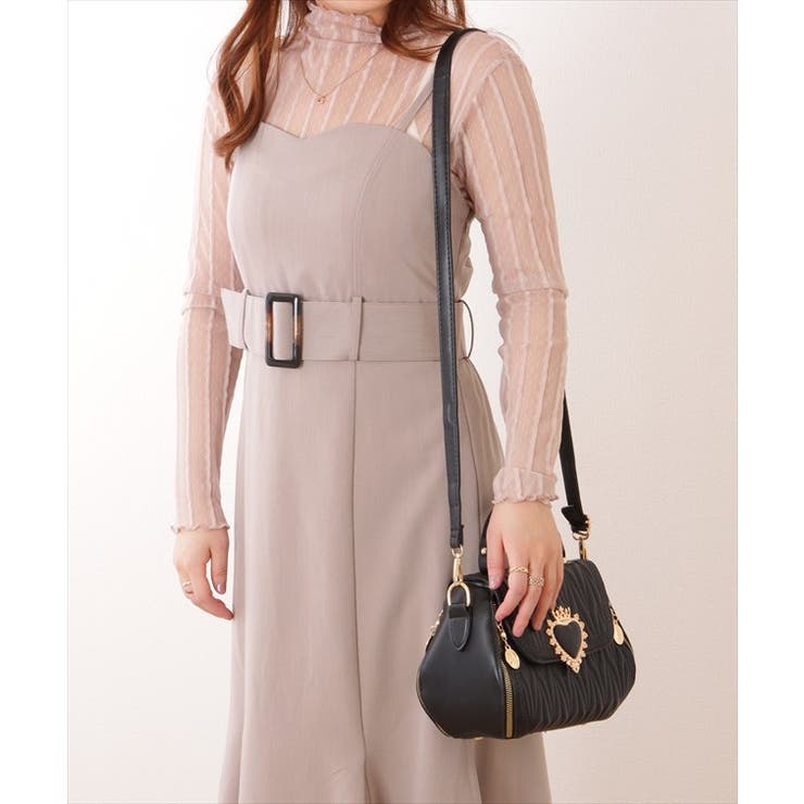 ハートバックル付き キルティング 2WAY | レースレディース  | 詳細画像4 