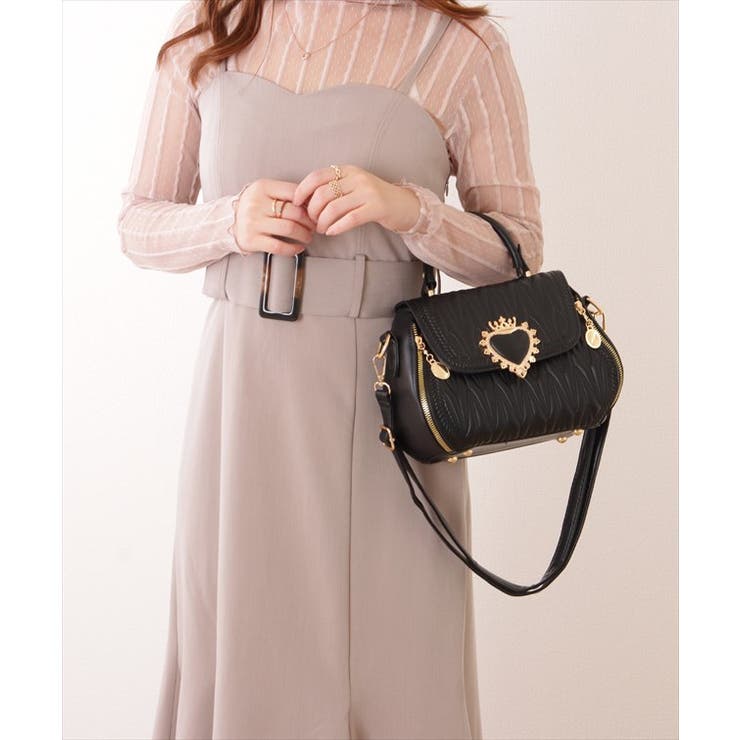 ハートバックル付き キルティング 2WAY | レースレディース  | 詳細画像5 