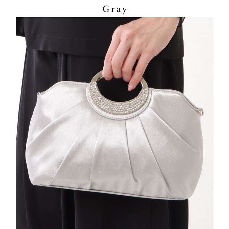 ビジュー付き メタリック ハンドル | レースレディース  | 詳細画像12 