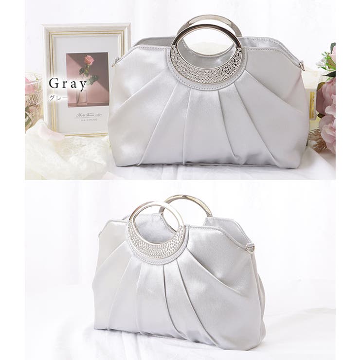 ビジュー付き メタリック ハンドル | レースレディース  | 詳細画像17 