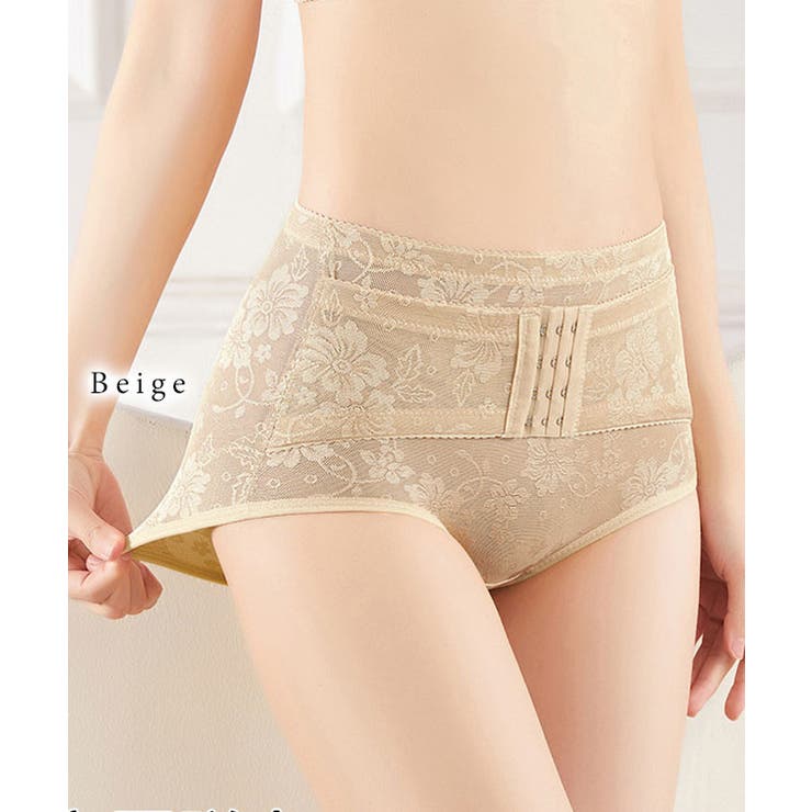 花柄 ジャガード ホック付き | レースレディース  | 詳細画像14 