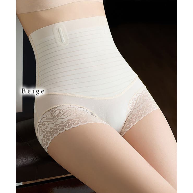 ハイウエスト 裾レース シェイプアップ | レースレディース  | 詳細画像12 