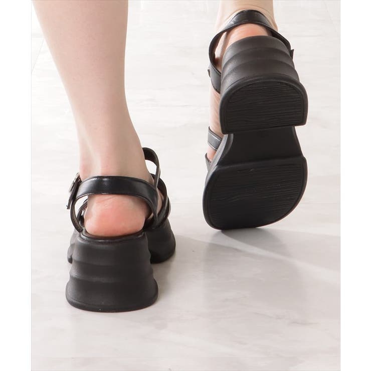 厚底 ローヒール ソフト | レースレディース  | 詳細画像5 