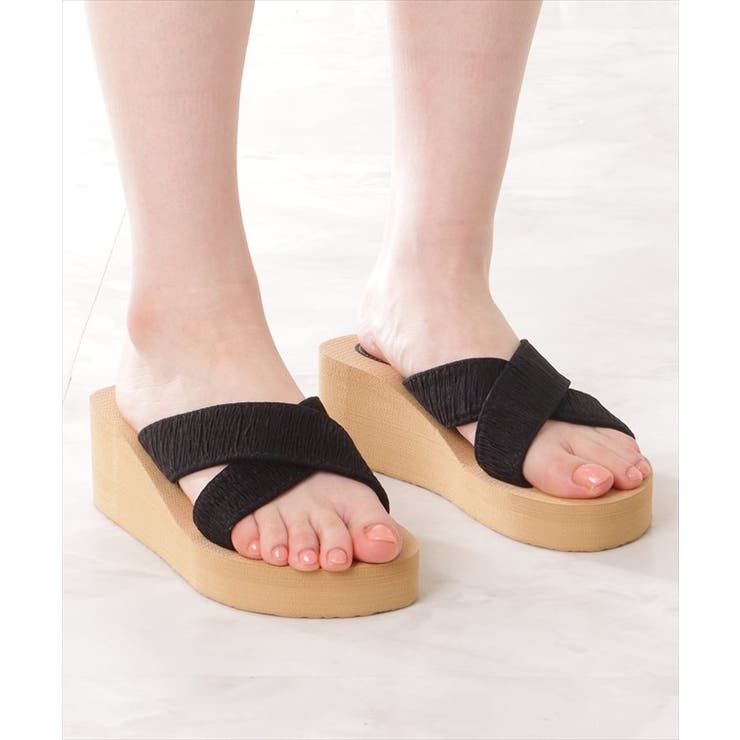 配色 クロスベルト ウエッジ | レースレディース  | 詳細画像4 