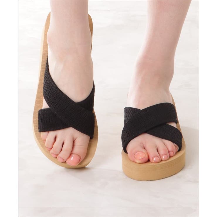 配色 クロスベルト ウエッジ | レースレディース  | 詳細画像5 