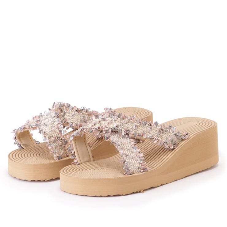 フリンジ ベルト ウエッジ | レースレディース  | 詳細画像1 