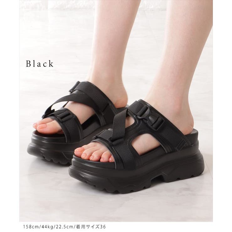 ダブルベルト 厚底 スポーツ | レースレディース  | 詳細画像3 