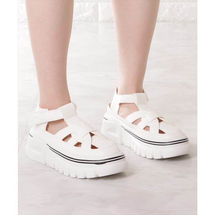 グラディエーター風 ストラップ 厚底 | レースレディース  | 詳細画像12 