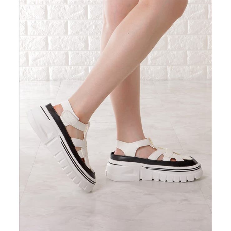 グラディエーター風 ストラップ 厚底 | レースレディース  | 詳細画像6 