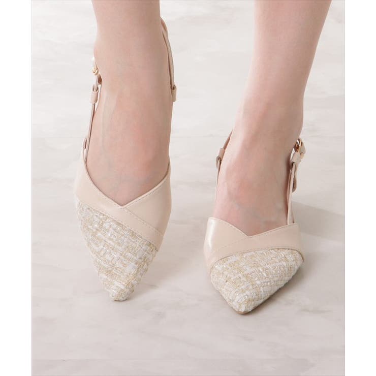 ポインテッド ツイードドッキング バックストラップ | レースレディース  | 詳細画像11 