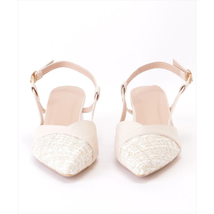 ポインテッド ツイードドッキング バックストラップ | レースレディース  | 詳細画像12 