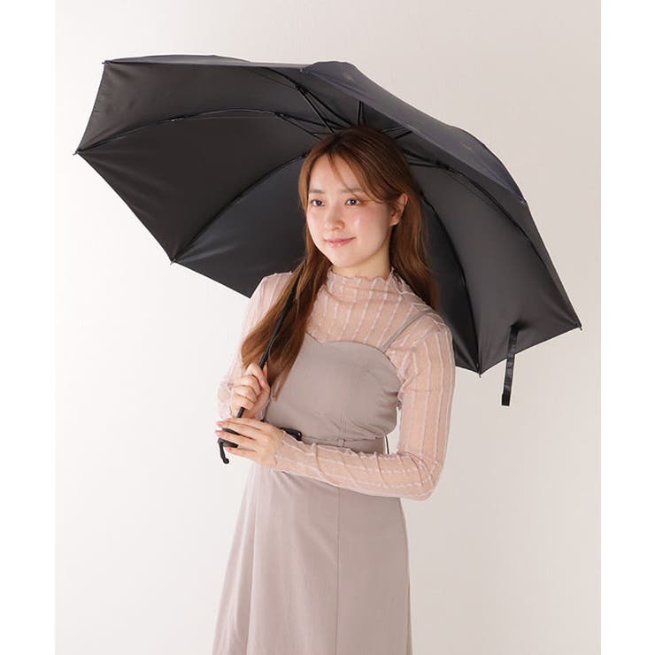 【雨晴兼用】イチョウ柄 ビッグ パラソル | レースレディース  | 詳細画像16 