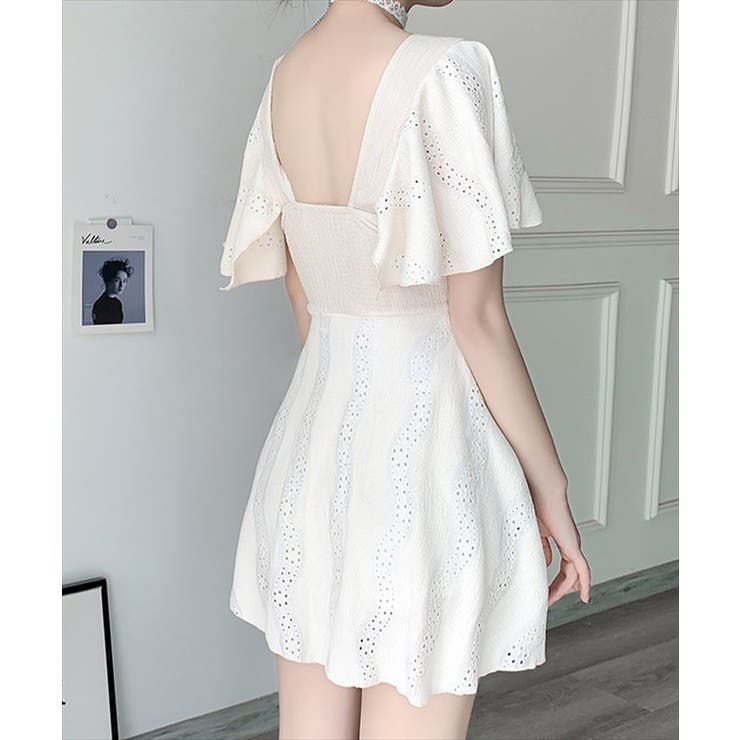 カットレース フレアスリーブ ドロスト | レースレディース  | 詳細画像10 