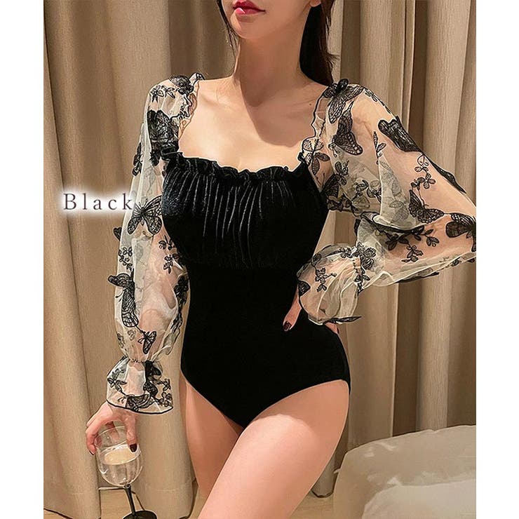 シアー キャンディスリーブ バック | レースレディース  | 詳細画像11 