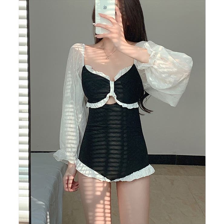 シアー ドッキング フリル | レースレディース  | 詳細画像10