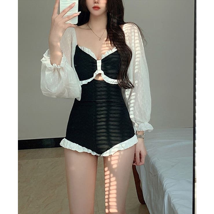 シアー ドッキング フリル | レースレディース  | 詳細画像9