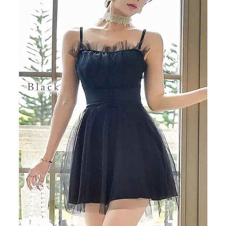 チュール レイヤード レースアップ | レースレディース  | 詳細画像10 