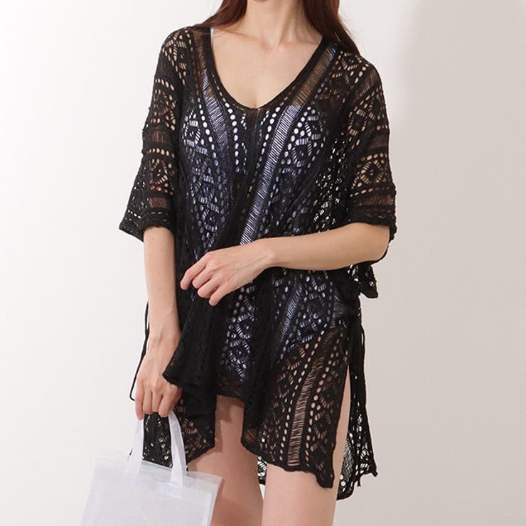 フロント スリット クロス[品番：LCLW0006086]｜レース