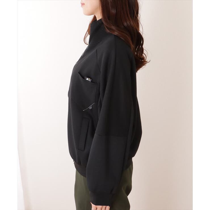 オーバーサイジング フル ジップアップ | レースレディース  | 詳細画像8