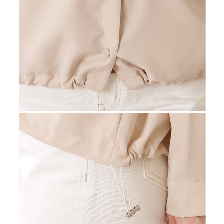 ドロスト付き ノーカラー フロント | レースレディース  | 詳細画像19 