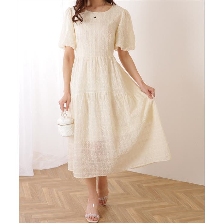 フレンチ レース パフスリーブ | レースレディース  | 詳細画像3 