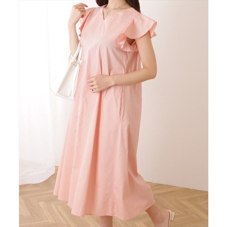 ラッフル フリル Vネック | レースレディース  | 詳細画像16 