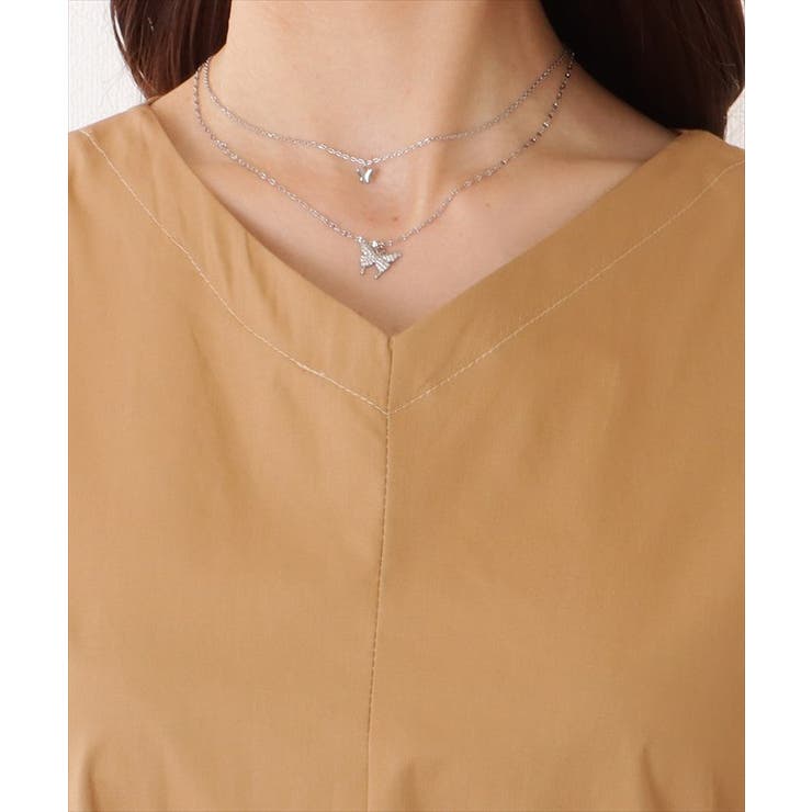 ラッフル フリル Vネック | レースレディース  | 詳細画像17 