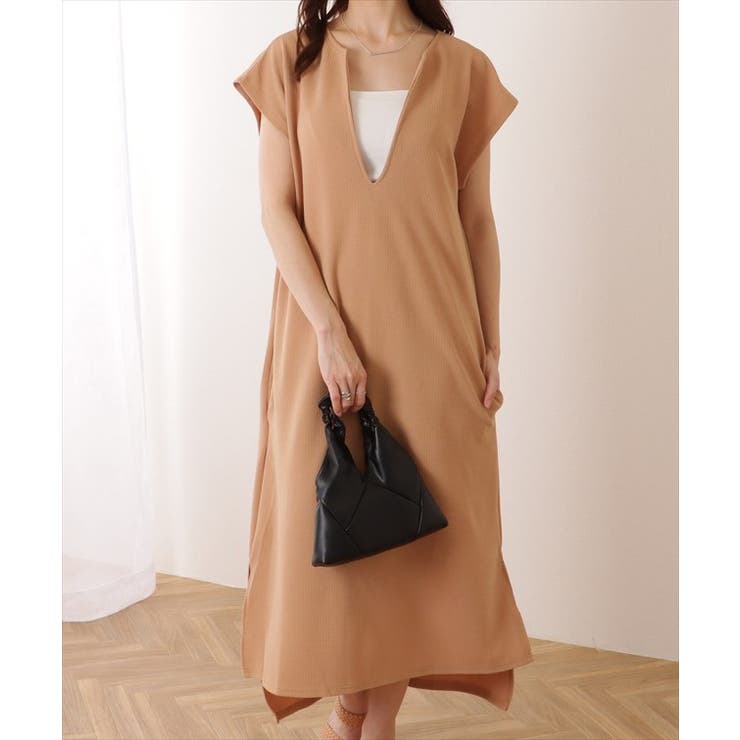 深Vネック サイドスリット 半袖 | レースレディース  | 詳細画像11 