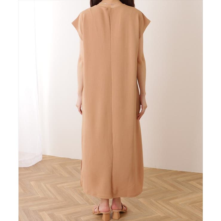 深Vネック サイドスリット 半袖 | レースレディース  | 詳細画像15 