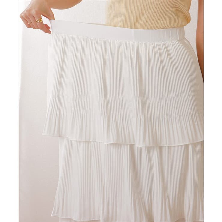 ウエストギャザー ティアード ロング | レースレディース  | 詳細画像18 