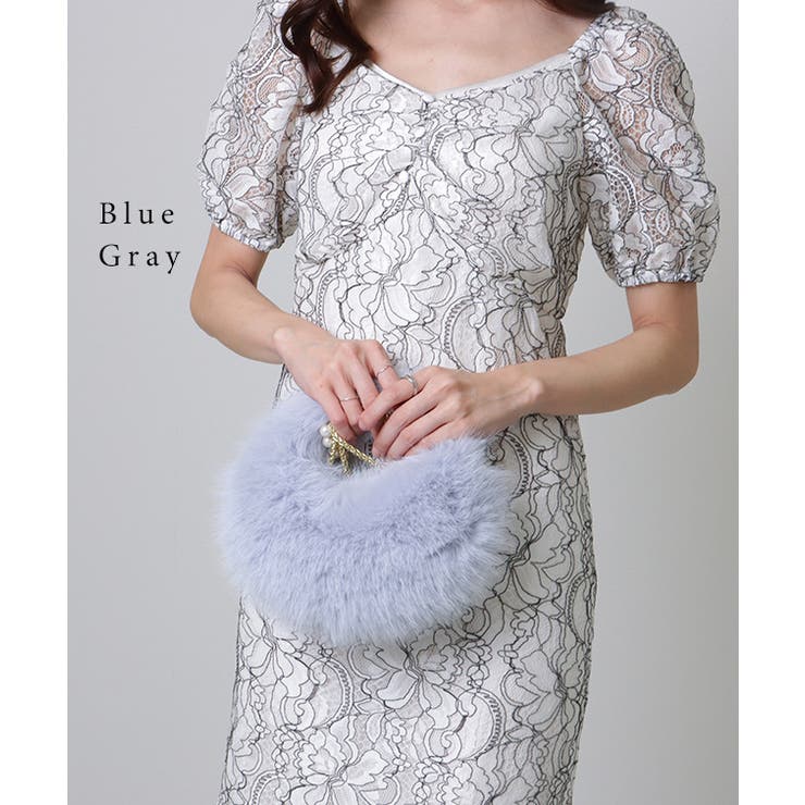 パール チェーンストラップ付き ワンハンドル | レースレディース  | 詳細画像14 