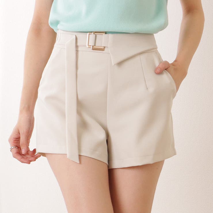 アシンメトリー ベルト ハイウエスト | レースレディース  | 詳細画像1 