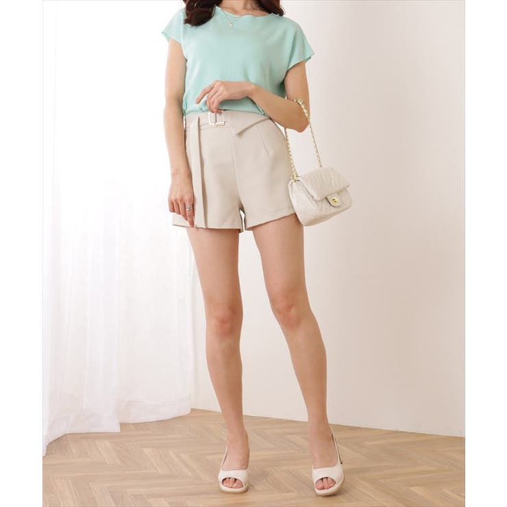 アシンメトリー ベルト ハイウエスト | レースレディース  | 詳細画像14 