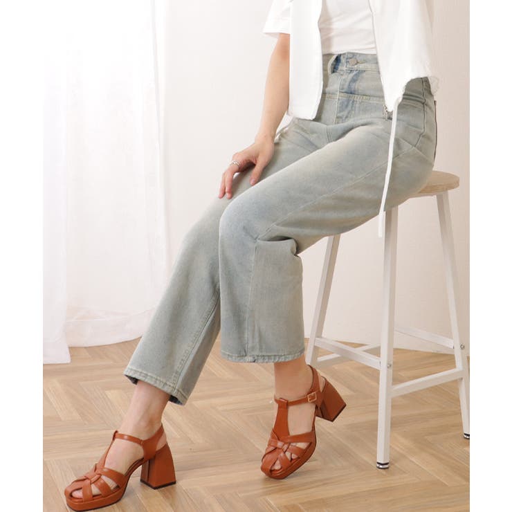 ハイウエスト エイジング ストレート | レースレディース  | 詳細画像13 