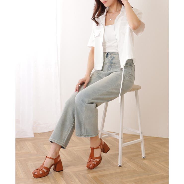 ハイウエスト エイジング ストレート | レースレディース  | 詳細画像8 