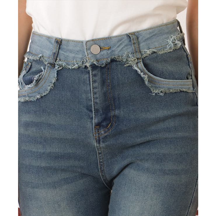 裾フリンジ スリム フレア | レースレディース  | 詳細画像17 