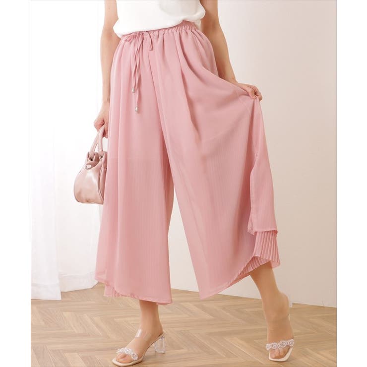 プリーツ レイヤード ハイウエスト | レースレディース  | 詳細画像14 