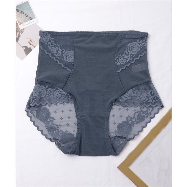 【5枚セット】ハイウエストレーシィストレッチガードルショーツ 女性 レディース | レースレディース  | 詳細画像12 