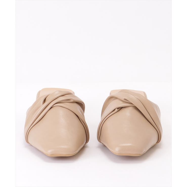 フェイクレザー スクエアトゥ ねじれ | レースレディース  | 詳細画像16 