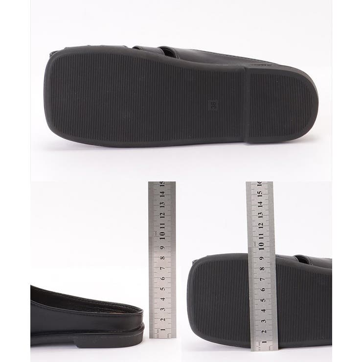 フェイクレザー メッシュ フラット | レースレディース  | 詳細画像20 