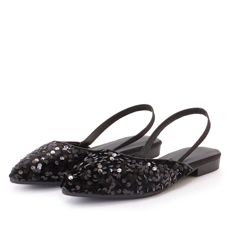 ポインテッド スパンコール バックストラップ | レースレディース  | 詳細画像1 