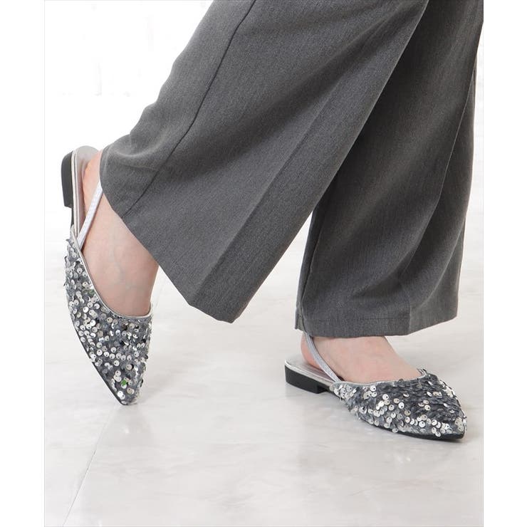 ポインテッド スパンコール バックストラップ | レースレディース  | 詳細画像13 