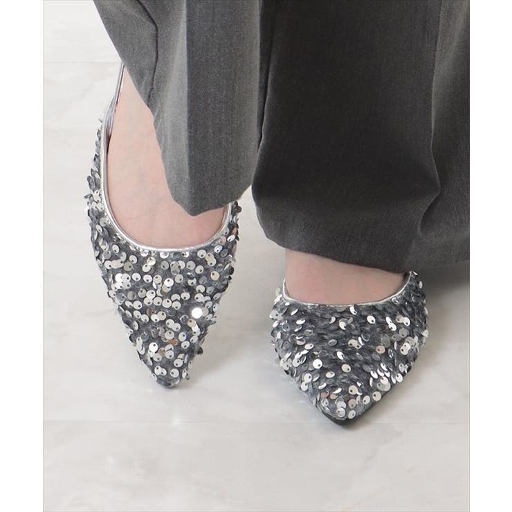 ポインテッド スパンコール バックストラップ | レースレディース  | 詳細画像14 