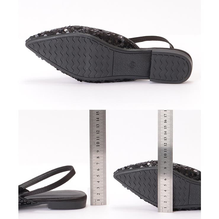 ポインテッド スパンコール バックストラップ | レースレディース  | 詳細画像20 