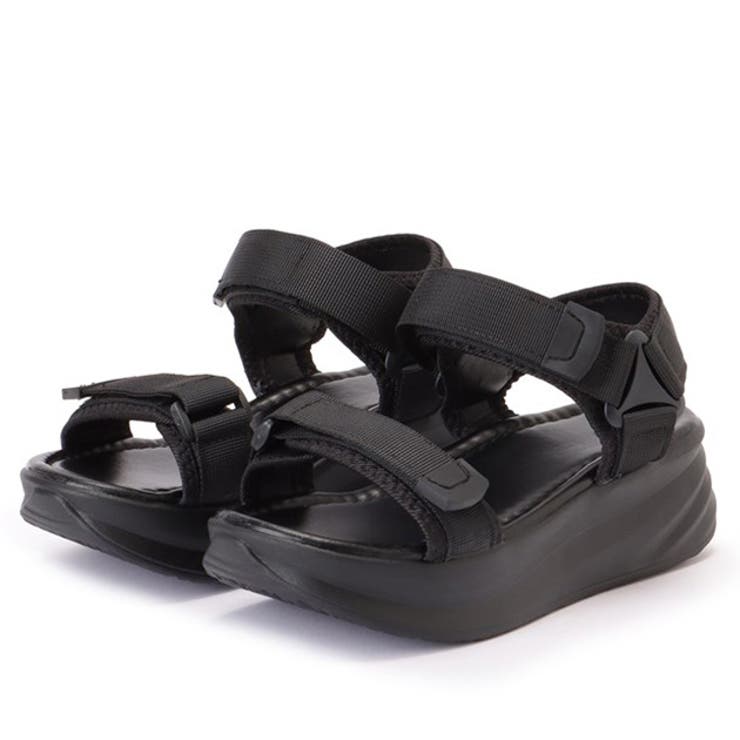 厚底 ベルクロ ストラップ | レースレディース  | 詳細画像1 