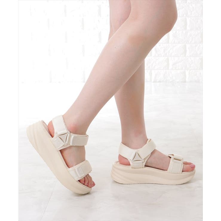 厚底 ベルクロ ストラップ | レースレディース  | 詳細画像12 