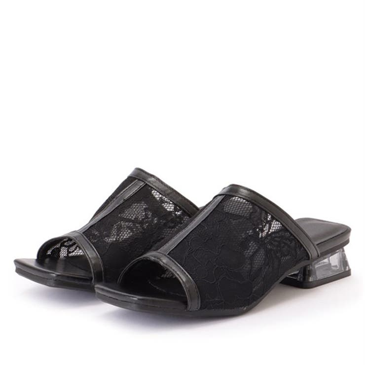 スクエアトゥ チュール クリア | レースレディース  | 詳細画像1 