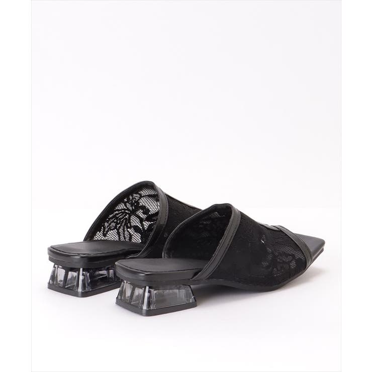 スクエアトゥ チュール クリア | レースレディース  | 詳細画像19 