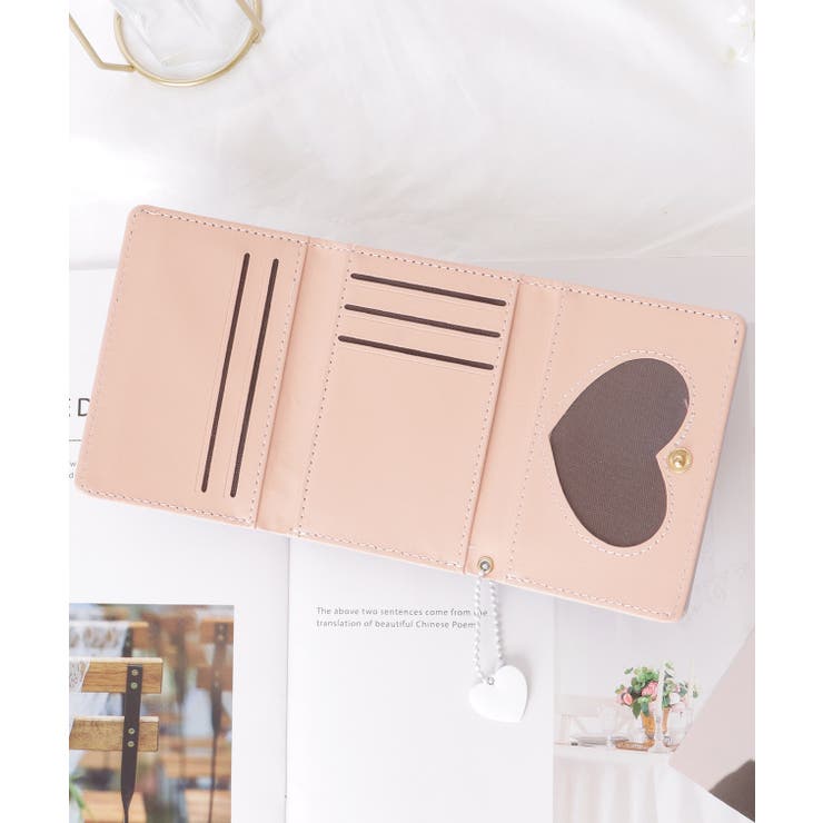 ハート柄 コイニング 三つ折り | レースレディース  | 詳細画像15