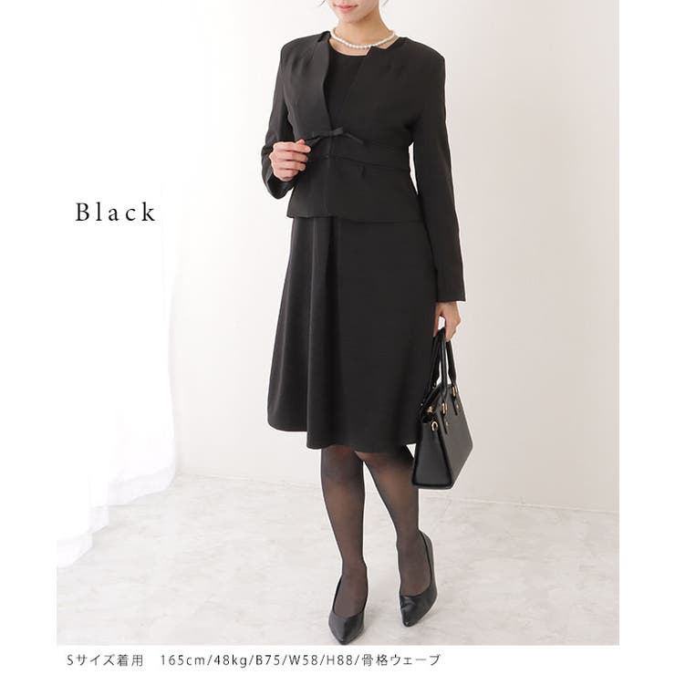 2WAY リボンジャケット付き タック | レースレディース  | 詳細画像7 